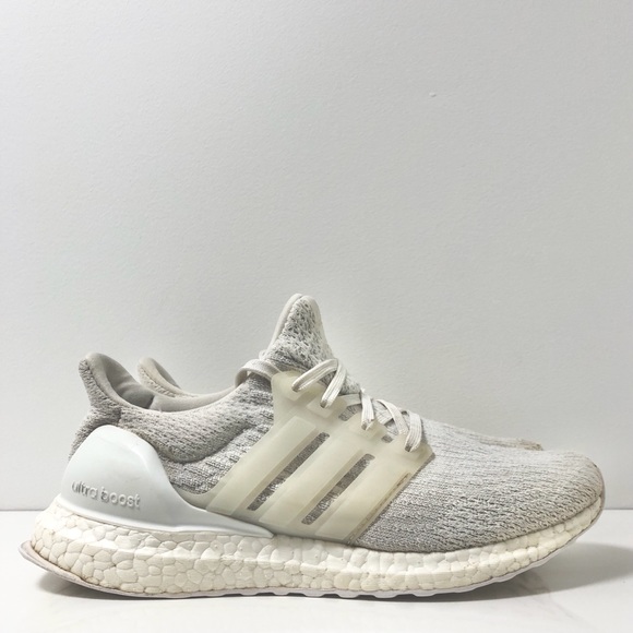 ADIDAS ULTRA BOOST 5.0 TRIPLE WHITE SNEAKERS - Picture 4 of 6